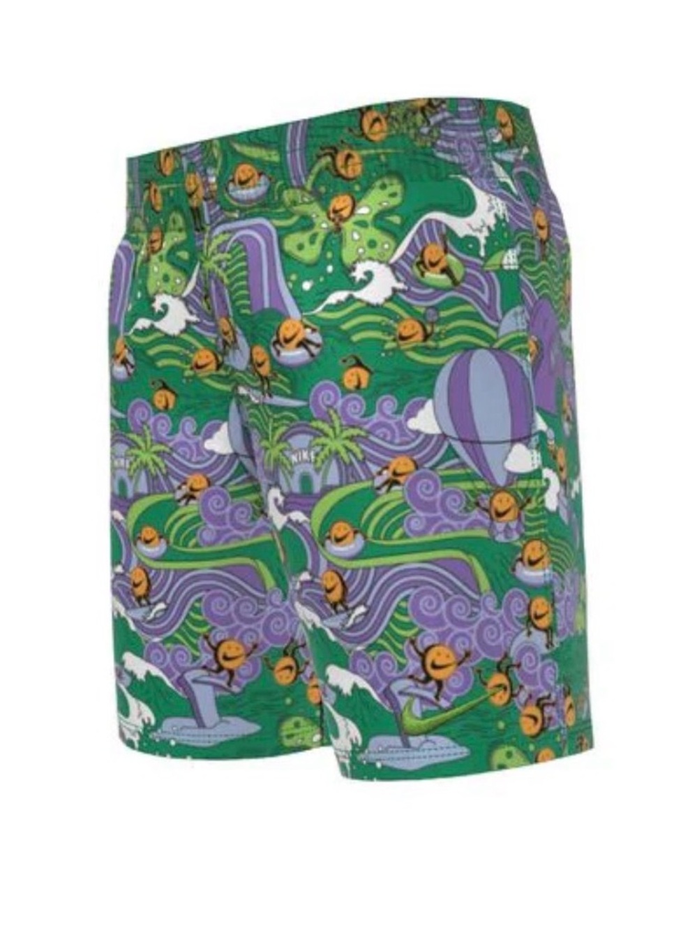 Nike Boys Volley Swim Shorts Pool Party Doodle Boys XL New (m)